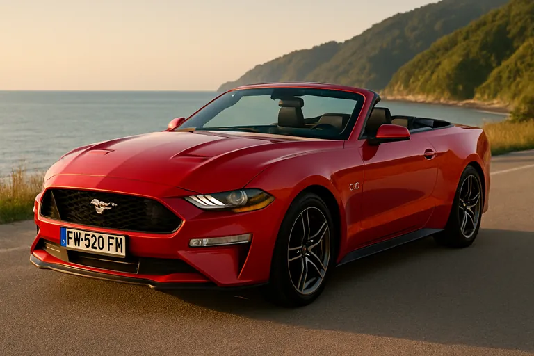 Ford Mustang Convertible 2020 — ავტომობილის დაქირავება ბათუმში