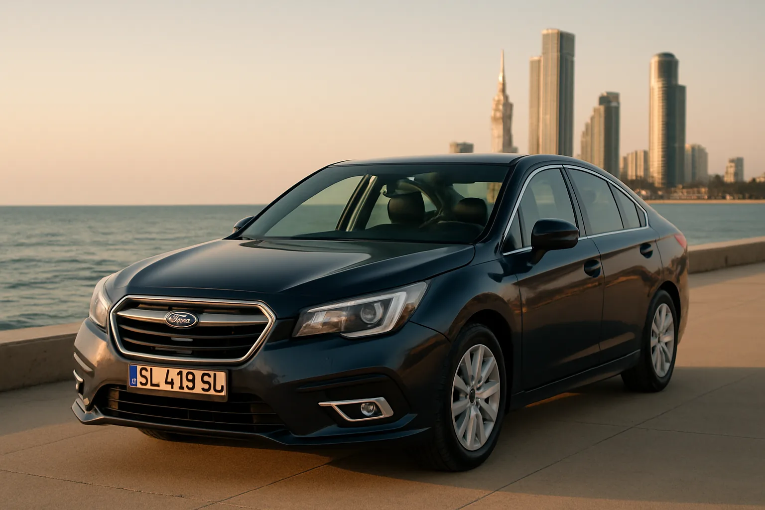 Subaru Legacy 2019 — Car rental in Batumi