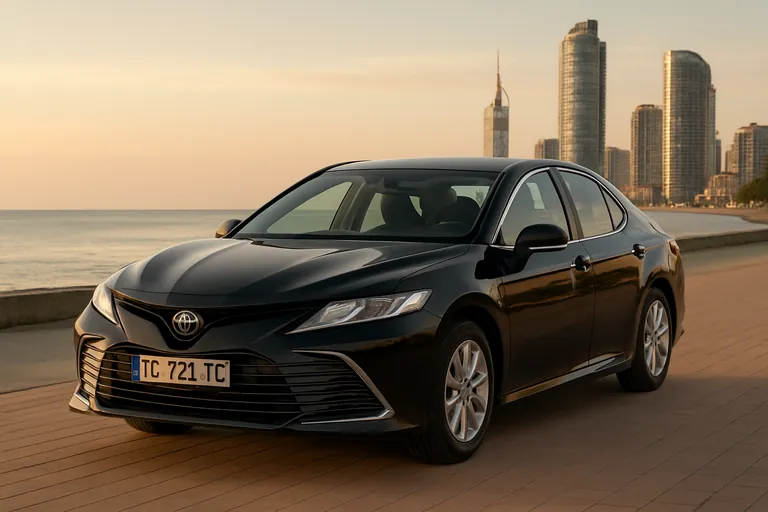 Toyota Camry 2021 — ავტომობილის დაქირავება ბათუმში